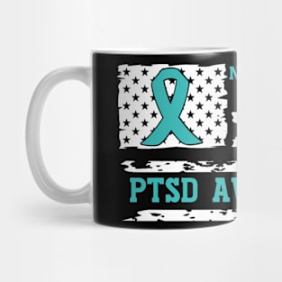 No One Fights Alone PTSD Awareness Mug
